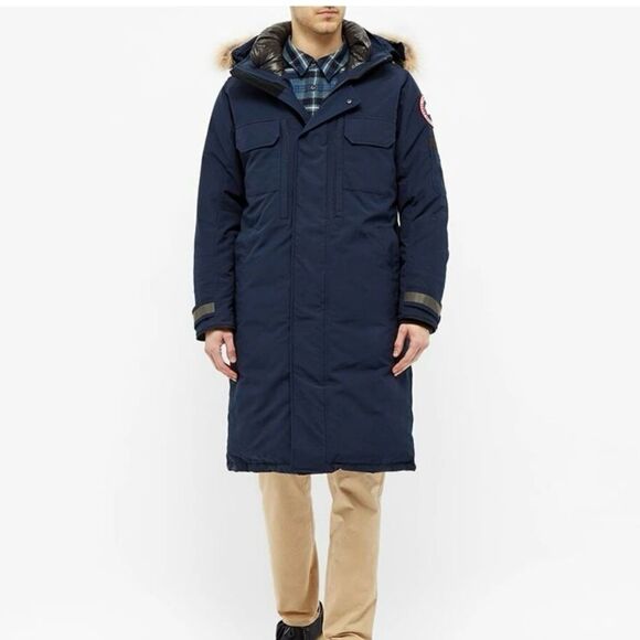 Mens Canada Goose Updated Westmount Parka in Navy | Size: Medium | NWT - Picture 10 of 11